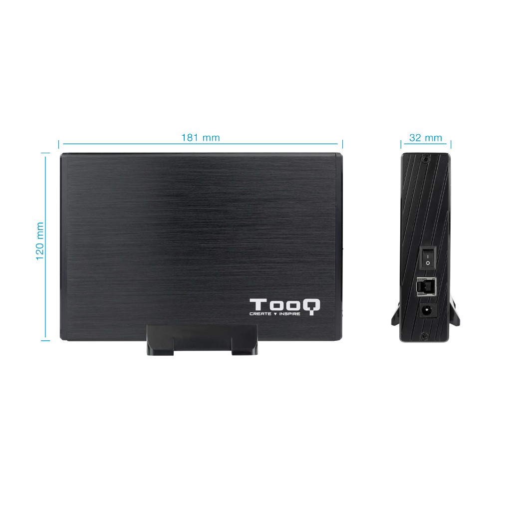 CAJA DISCO DURO EXTERNO TQE-3527B USB 3.0 - Batch-Pc